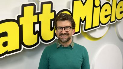 Mauro Simone negli studi di Radi LatteMiele