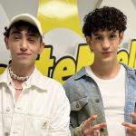 Michele Bravi e Mida negli studi di Radio LatteMiele