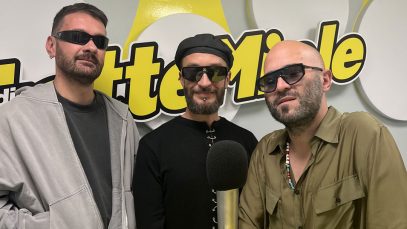 Negramaro negli studi di Radio LatteMiele