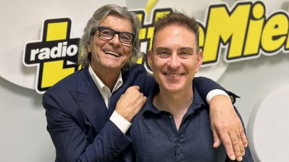 Roberto Alessi e Gianluca Barbato negli studi di Radio LatteMiele