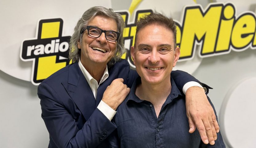 Roberto Alessi e Gianluca Barbato negli studi di Radio LatteMiele