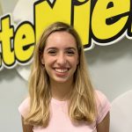 Angy negli studi di Radio LatteMiele