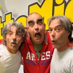 Elio e le Storie Tese negli studi di Radio LatteMiele