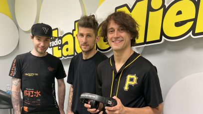 I Finley nello studio di Radio LatteMiele