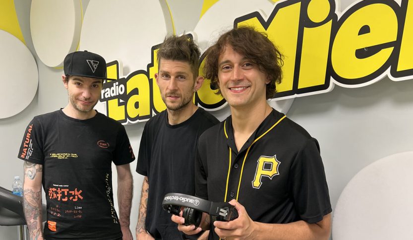 I Finley nello studio di Radio LatteMiele