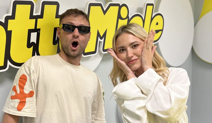 Il Pagante negli studi di Radio LatteMiele