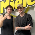 Tancredi e Nashley negli studi di Radio LatteMiele