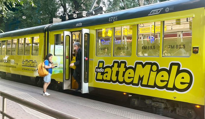 tram lattemiele milano
