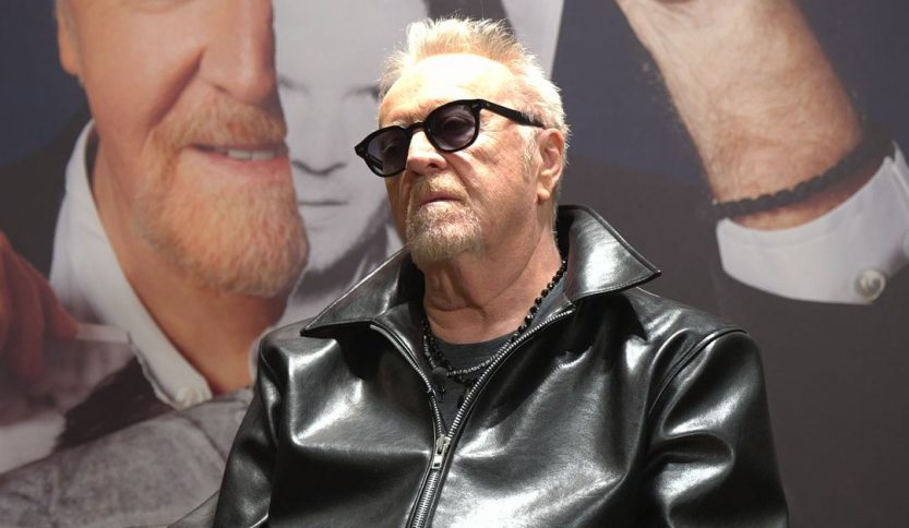 Umberto Tozzi durante un'intervista