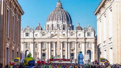 La partenza della 16esima edizione de La Corsa dei Santi