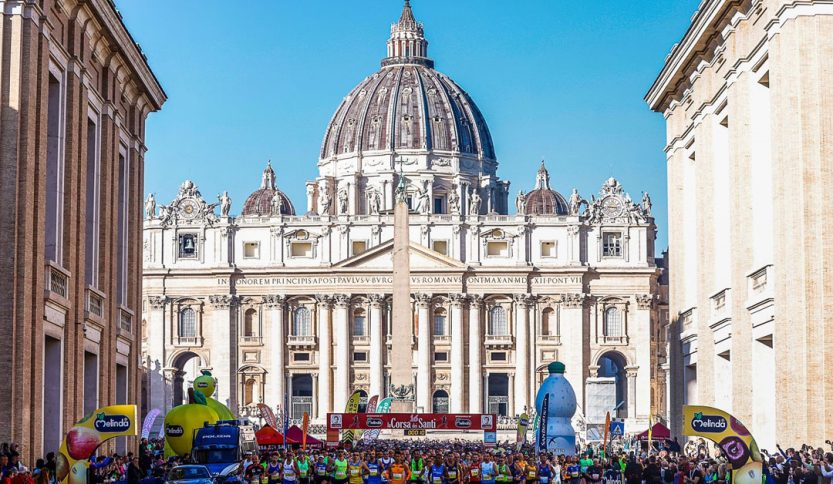 La partenza della 16esima edizione de La Corsa dei Santi