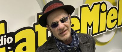 Francesco Baccini negli studi di Radio LatteMiele
