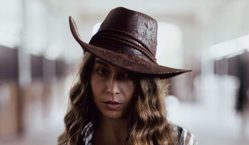 Margherita Principi con un cappello western