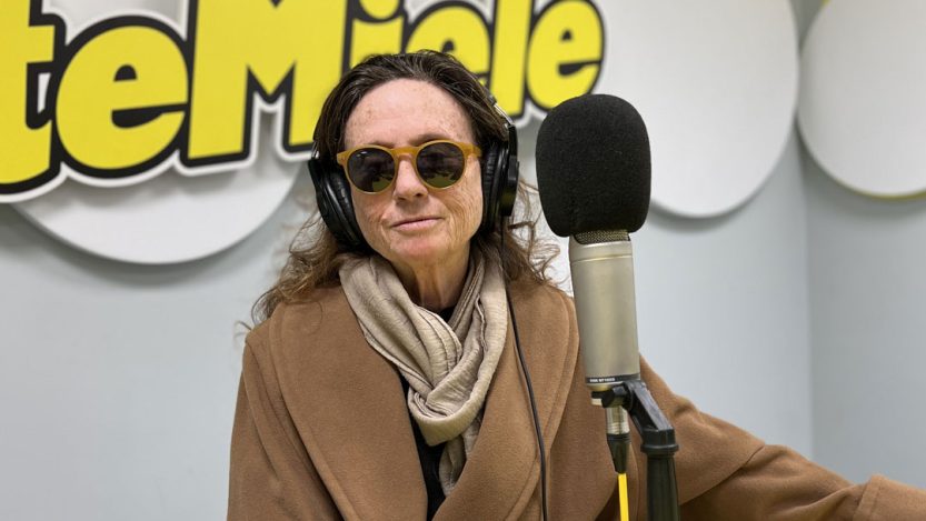 Gigliola Cinquetti negli studi di Radio LatteMiele