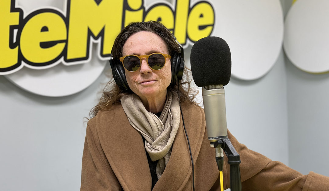 Gigliola Cinquetti negli studi di Radio LatteMiele