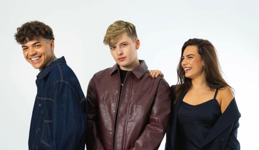 Blind, El Ma e Soniko con sfondo chiaro