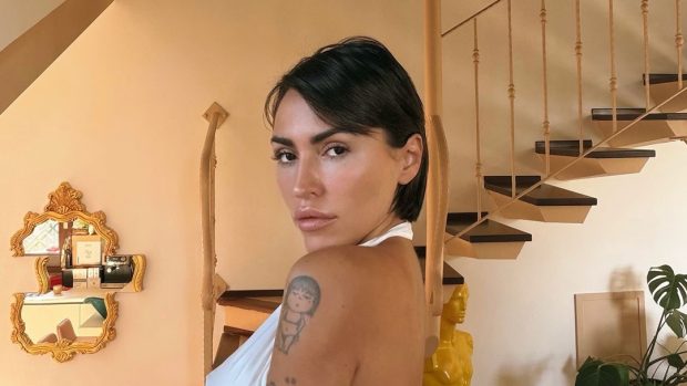 Serena Brancale in casa