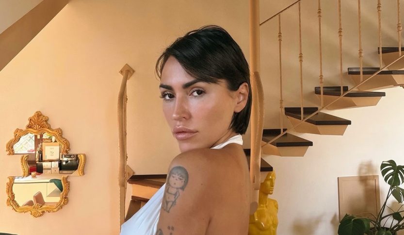 Serena Brancale in casa