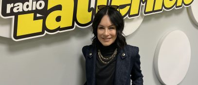 Alexia negli studi di RadioLatteMiele