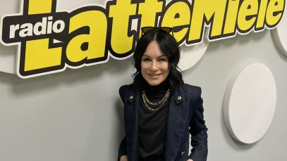 Alexia negli studi di RadioLatteMiele