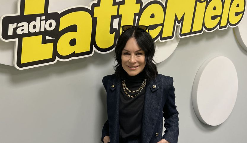 Alexia negli studi di RadioLatteMiele