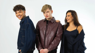 Blind, El Ma e Soniko con sfondo grigio