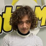 Andrea Heros negli studi di Radio LatteMiele