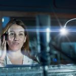 Benedetta Ponticelli in sala di doppiaggio