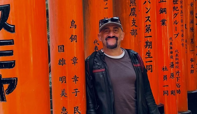 Gianluca Iacono in Giappone