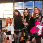 Bambole di Pezza sul set del videoclip di "Resta con me"