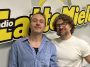 Giorgio Camandona e Mauro Simone negli studi di Radio LatteMiele