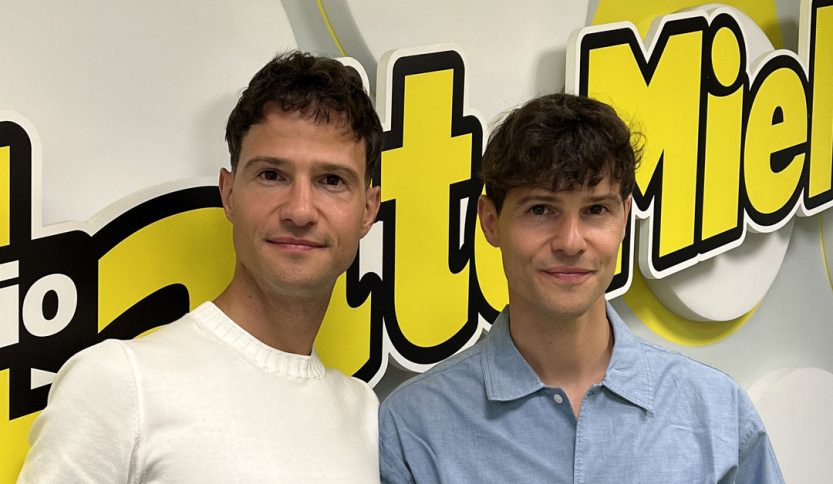 I Btwins negli studi di Radio LatteMiele