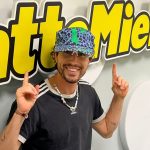 Federico Baroni negli studi di Radio LatteMiele