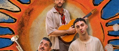 Alvaro Soler, Welo e Roy Paci con alle spalle un sole