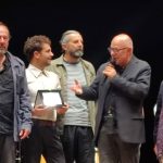 Francesco Rainero e Giordano Sangiorgi sul palco de "Il Mio Cantico Libero"