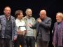 Francesco Rainero e Giordano Sangiorgi sul palco de "Il Mio Cantico Libero"